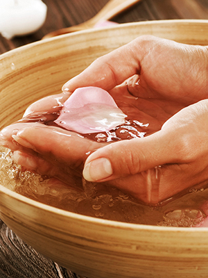 Woman bath
